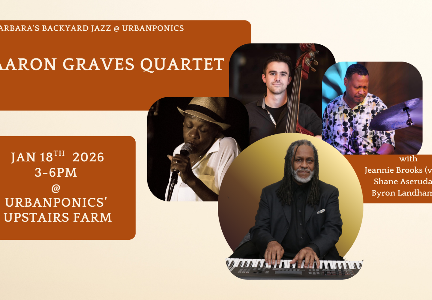 Winter Concert with Aaron Graves Quartet